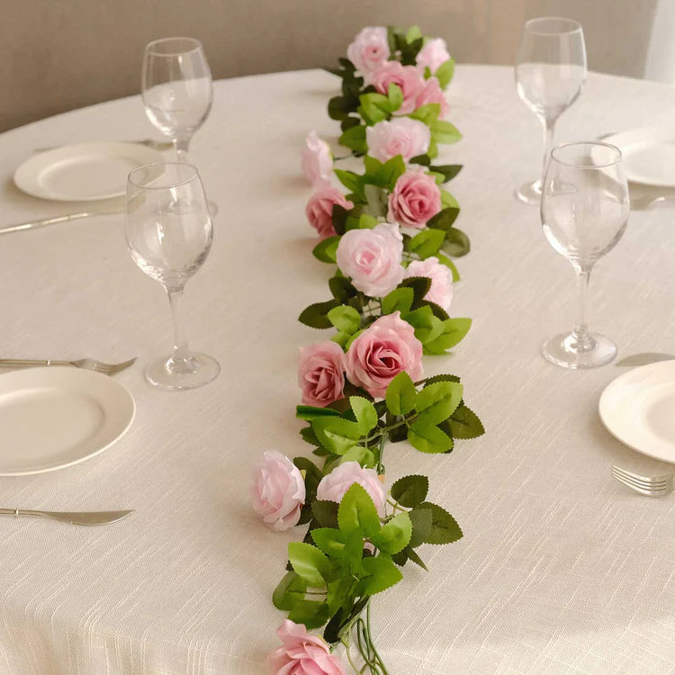 7FT DUSTY ROSE GARLAND RENTAL