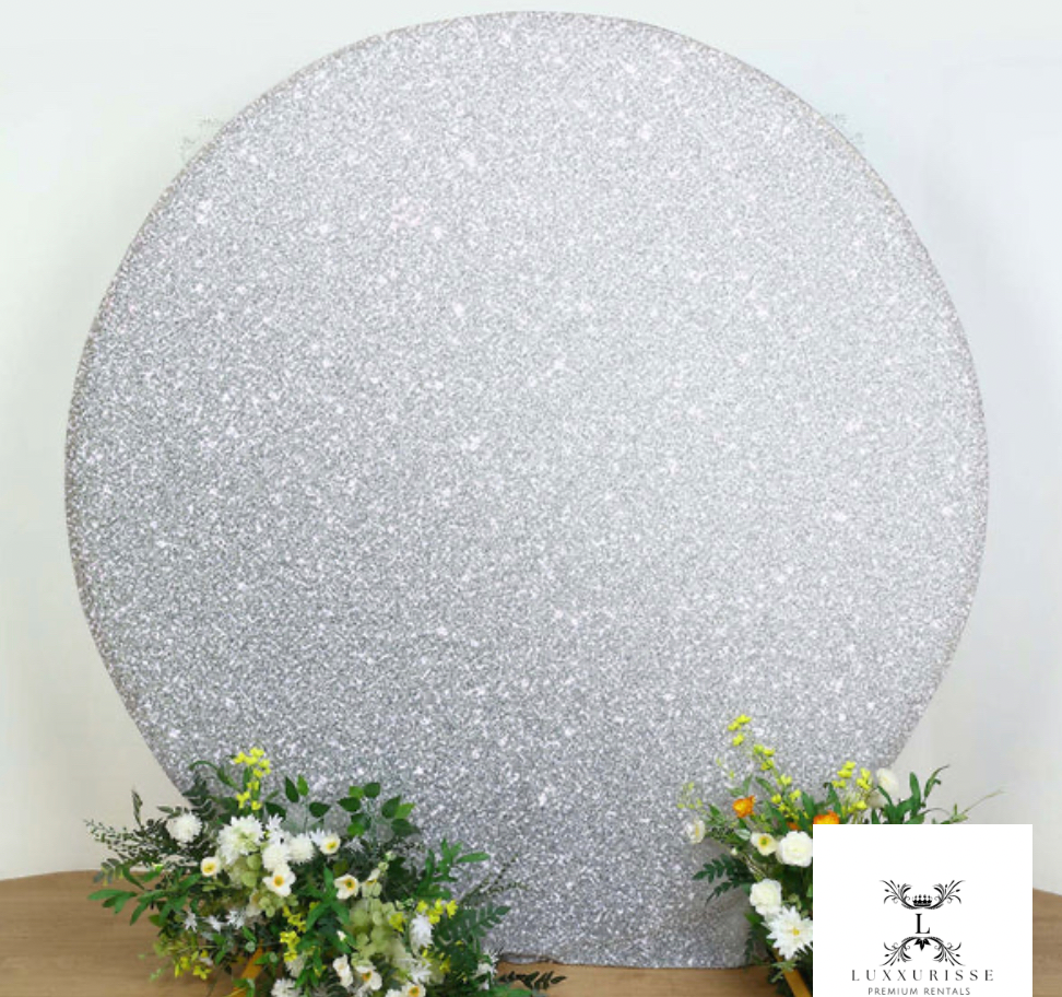 Shimmer Backdrop Cover Rental